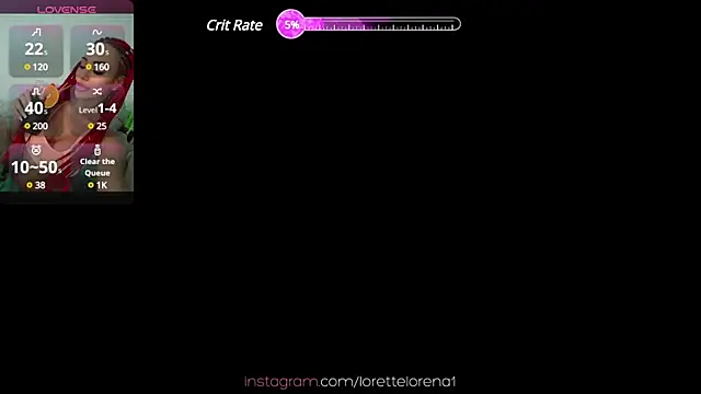 Lorettelorena online show from 1, 3, 2025