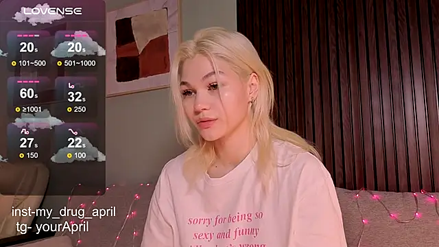 Snapshot of MyApril chatting on 27, 9, 2025 MyApril online show from 27, 9, 2025