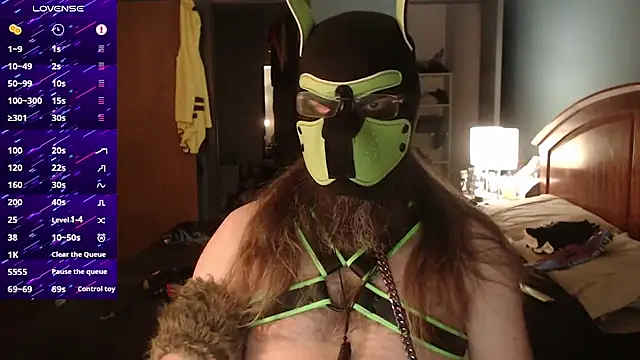 kinkywolf429 online show from 12, 10, 2025