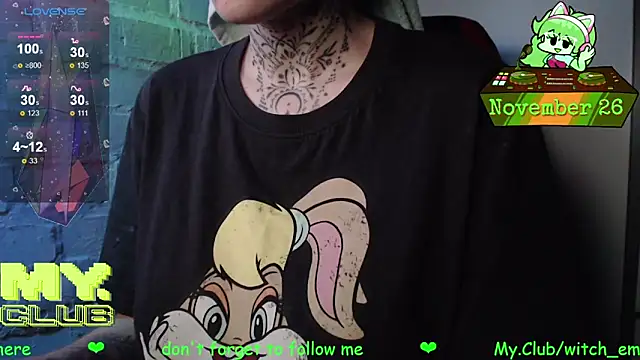 Witch Emma online show from 26, 11, 2025