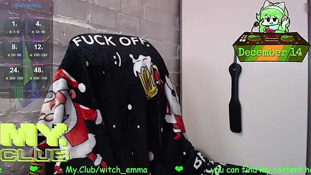 Witch Emma online show from 14, 12, 2025