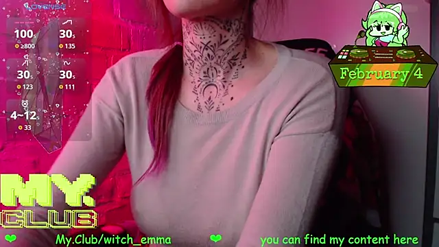 Snapshot of Witch_Emma chatting on 4, 2, 2026 Witch Emma online show from 4, 2, 2026
