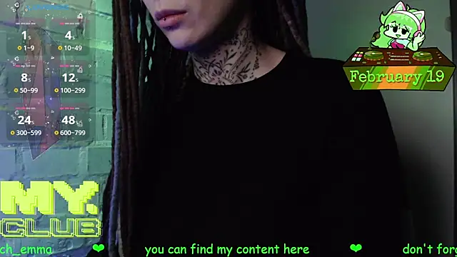 Snapshot of Witch_Emma chatting on 19, 2, 2026 Witch Emma online show from 19, 2, 2026