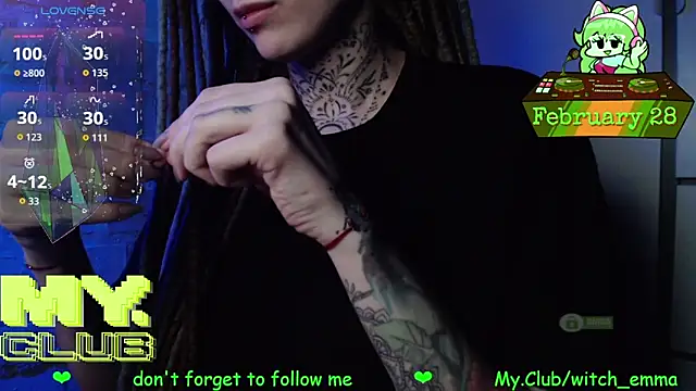 Snapshot of Witch_Emma chatting on 28, 2, 2026 Witch Emma online show from 28, 2, 2026