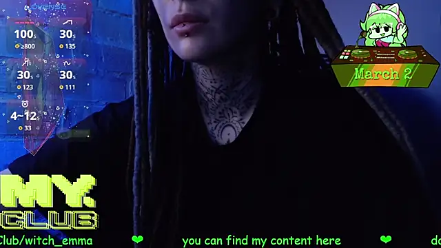 Snapshot of Witch_Emma chatting on 2, 3, 2026 Witch Emma online show from 2, 3, 2026