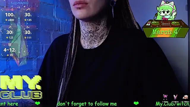 Witch Emma online show from 4, 3, 2026