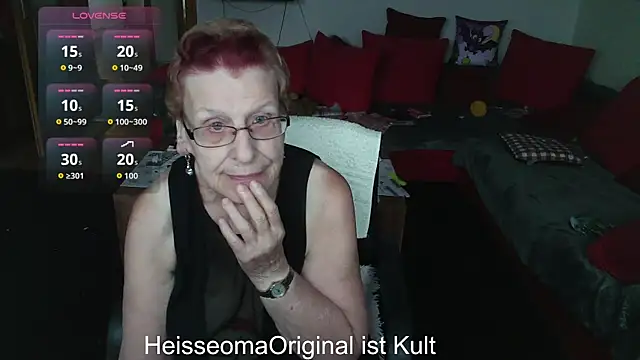 HeisseomaOriginal online show from 21, 9, 2025