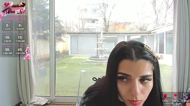 Snapshot of Sarabecker chatting on 14, 3, 2025 Sarabecker online show from 14, 3, 2025