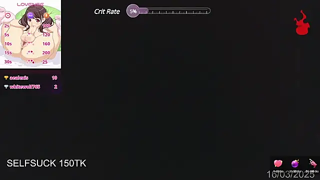 Herazuline online show from 17, 3, 2025