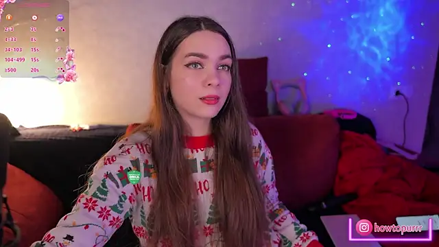 Snapshot of How2Meow chatting on 23, 2, 2025 How2Meow online show from 23, 2, 2025