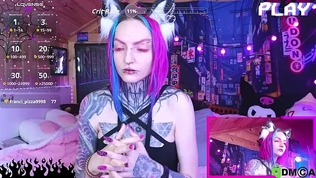 Snapshot of NekoCyber chatting on 11, 2, 2026 NekoCyber online show from 11, 2, 2026