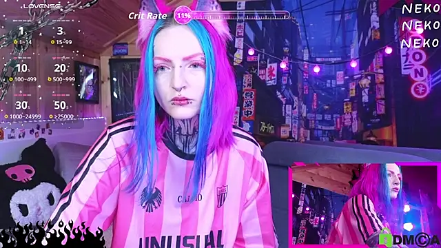Snapshot of NekoCyber chatting on 7, 6, 2026 NekoCyber online show from 7, 6, 2026