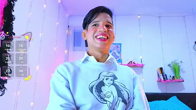 Ariel Femboy  online show from 16, 12, 2025