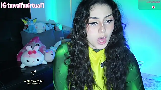 Snapshot of TuWaifuVirtual1 chatting on 7, 10, 2025 TuWaifuVirtual1 online show from 7, 10, 2025