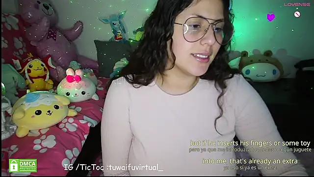 TuWaifuVirtual1 online show from 26, 3, 2026