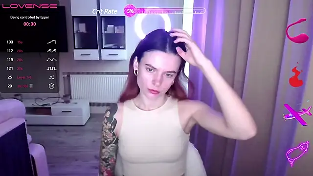 RinaDevil online show from 6, 2, 2025