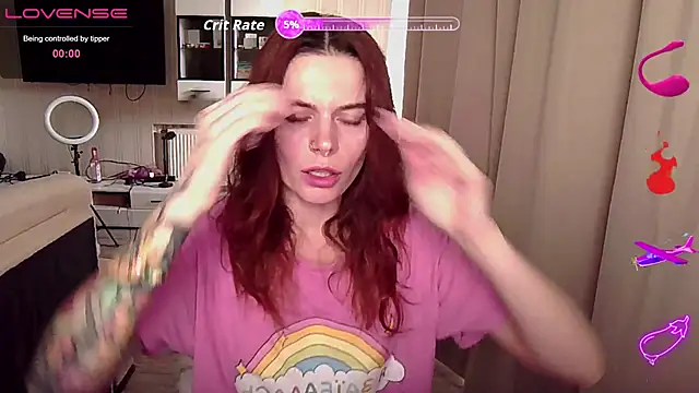 RinaDevil online show from 3, 10, 2025