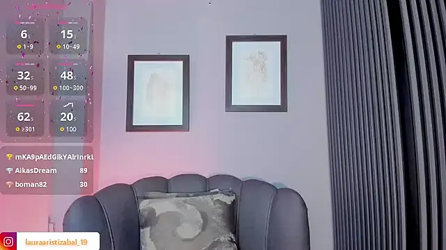 LauraAristizabal online show from 29, 1, 2025