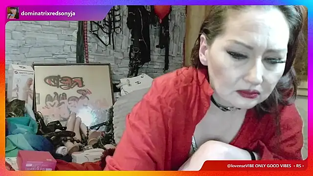 dominatrixredsonyja online show from 13, 3, 2026