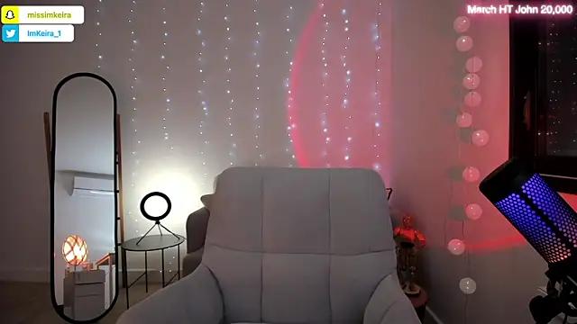 ImKeira online show from 31, 3, 2026