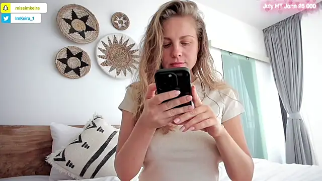 ImKeira online show from 26, 7, 2026