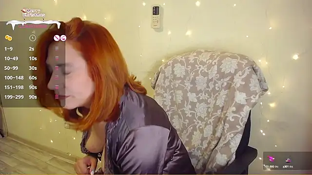 Snapshot of RedHeadSTARx chatting on 9, 1, 2025 RedHeadSTARx online show from 9, 1, 2025