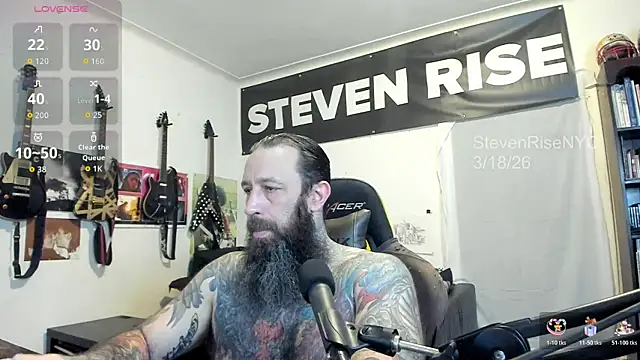 StevenRiseNYC online show from 18, 3, 2026