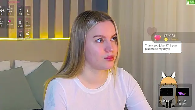 AmaliaBell online show from 25, 3, 2026